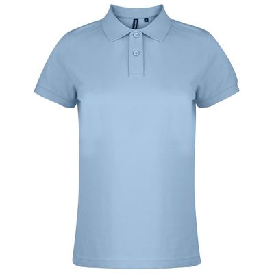 Asquith & Fox - Unifarbenes Poloshirt - Damen (Himmelblau) Image