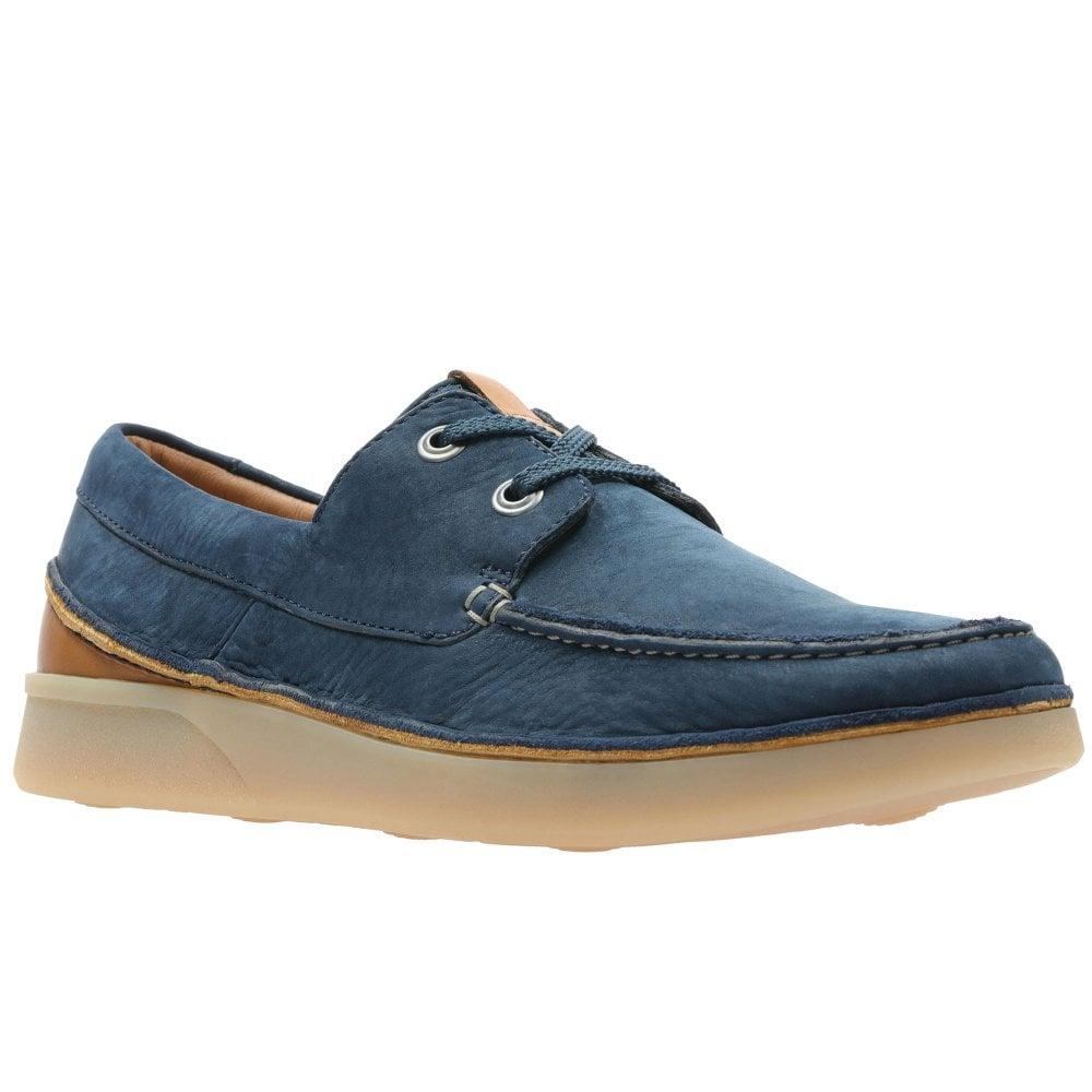 Clarks Oakland Sun Mens Navy Schuhe EU 44 / UK 9.5