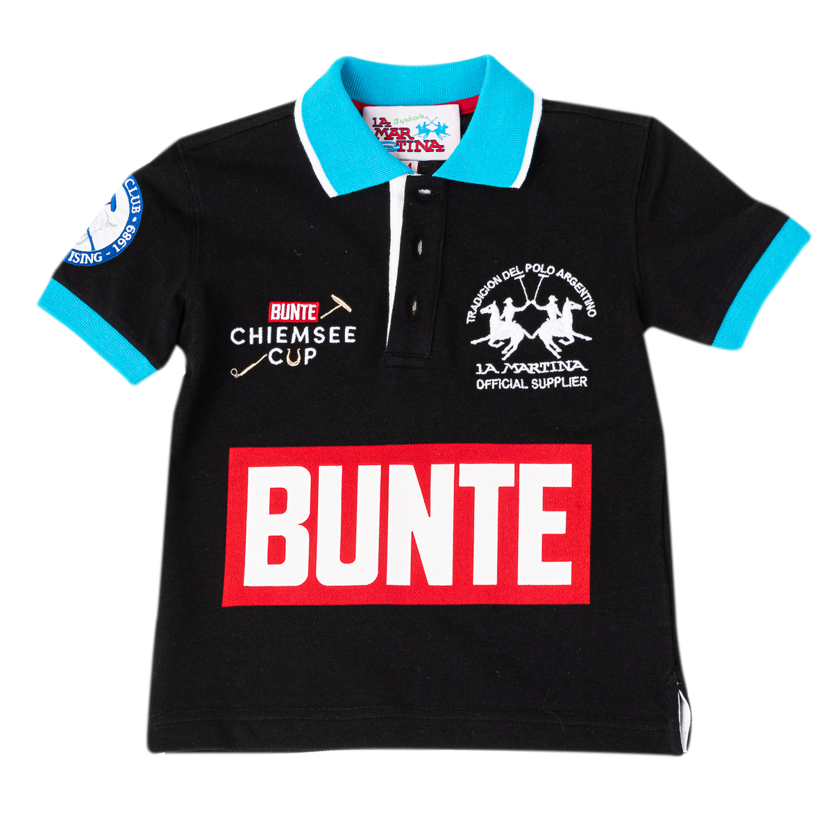 Kurzärmeliges Poloshirt für Jungen mit kontrastierendem Reverskragen 2KP049 Image