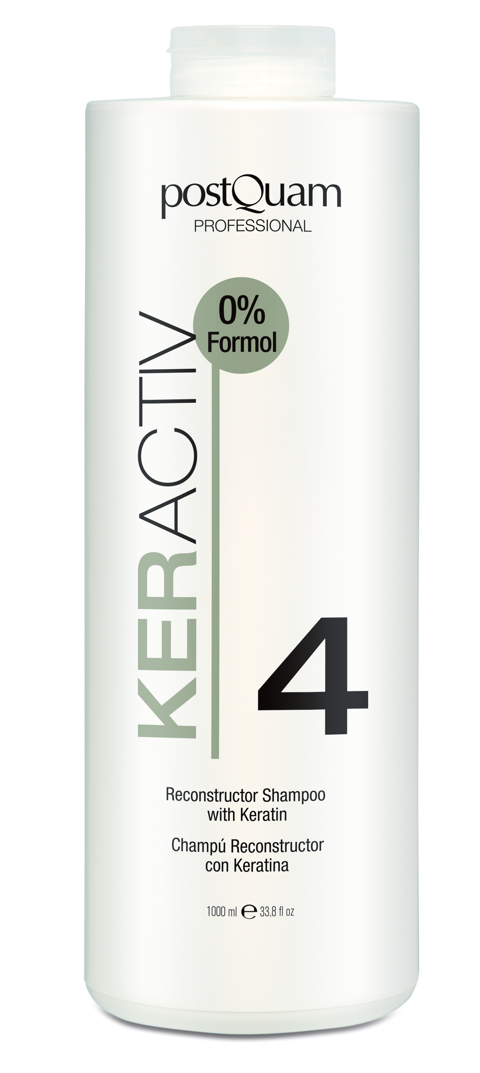 AUFBAUENSHAMPOO MIT KERATIN 1000 ML. Image