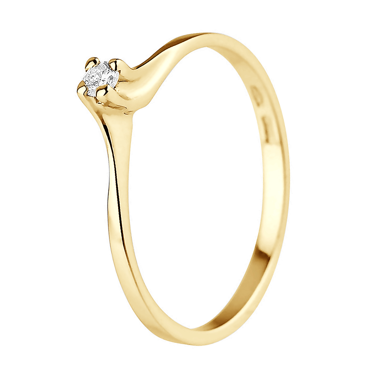 DIADEMA - Ring - Diamant - Gelbgold Image