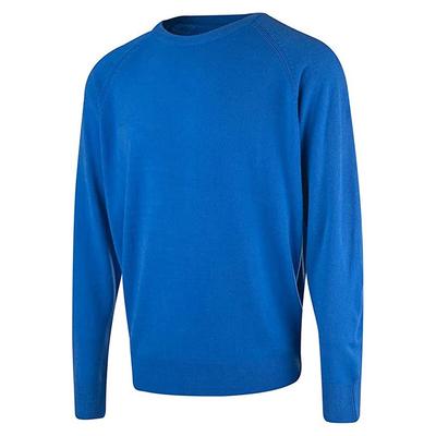 Insel Green Raglan Herren Blue Golf Pullover