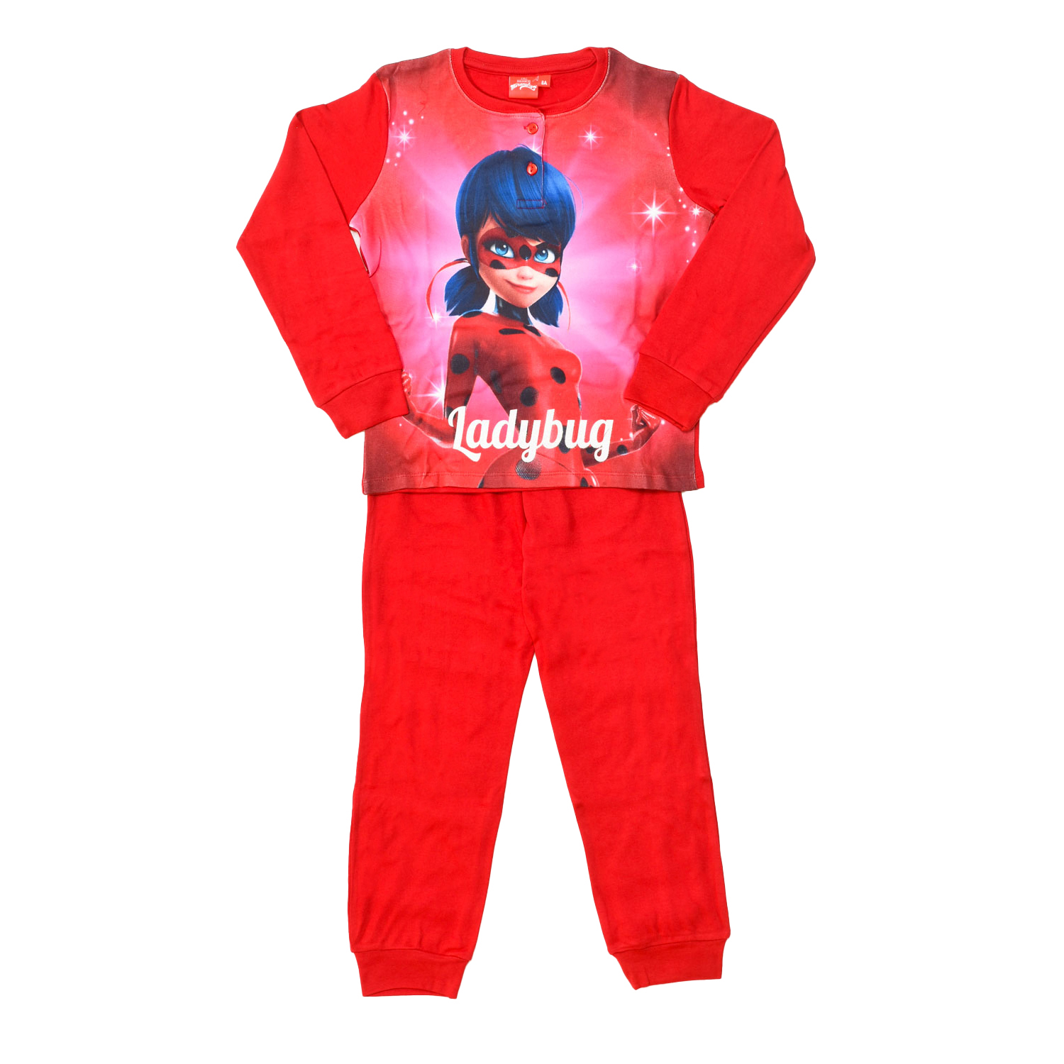 Langärmeliger Winter-Pyjama für Mädchen HQ2237 Image