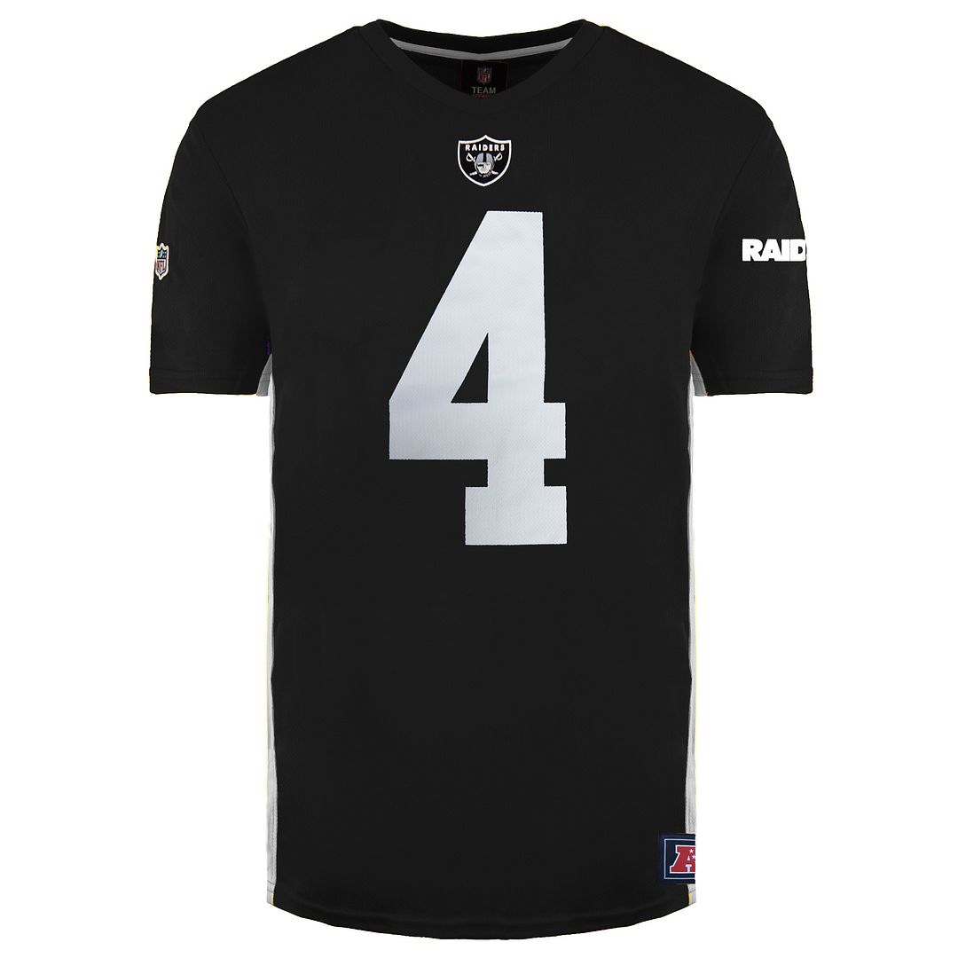 Fanatiker NFL Las Vegas Raiders 4 Derek Carr T-Shirt Image