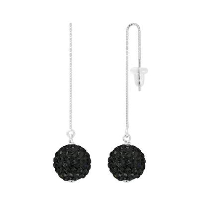 DIADEMA - Ohrringe Black Night - Kollektion Crystal Pearl