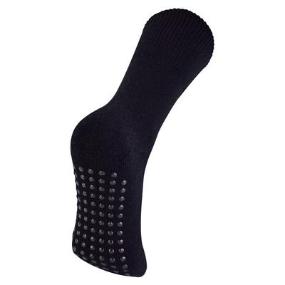Bamboo Slipper Socken | THMO | Herren & Damen | Thick Non Slip Indoor Thermal Socken für den Winter - Schwarz Image