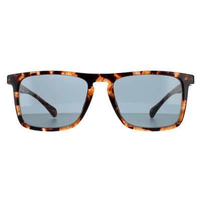 Hugo Boss Rectangle Mens Dark Havana Grey Sonnenbrille