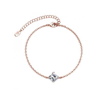 Calle Armband - Rose Gold und Kristall