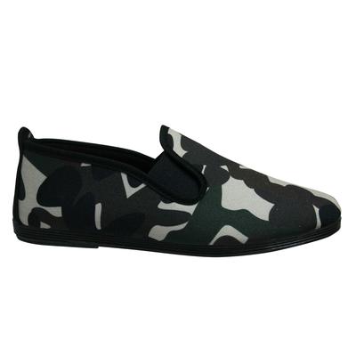 Flossy Style Bruno Mens Camo Plimsolls Image
