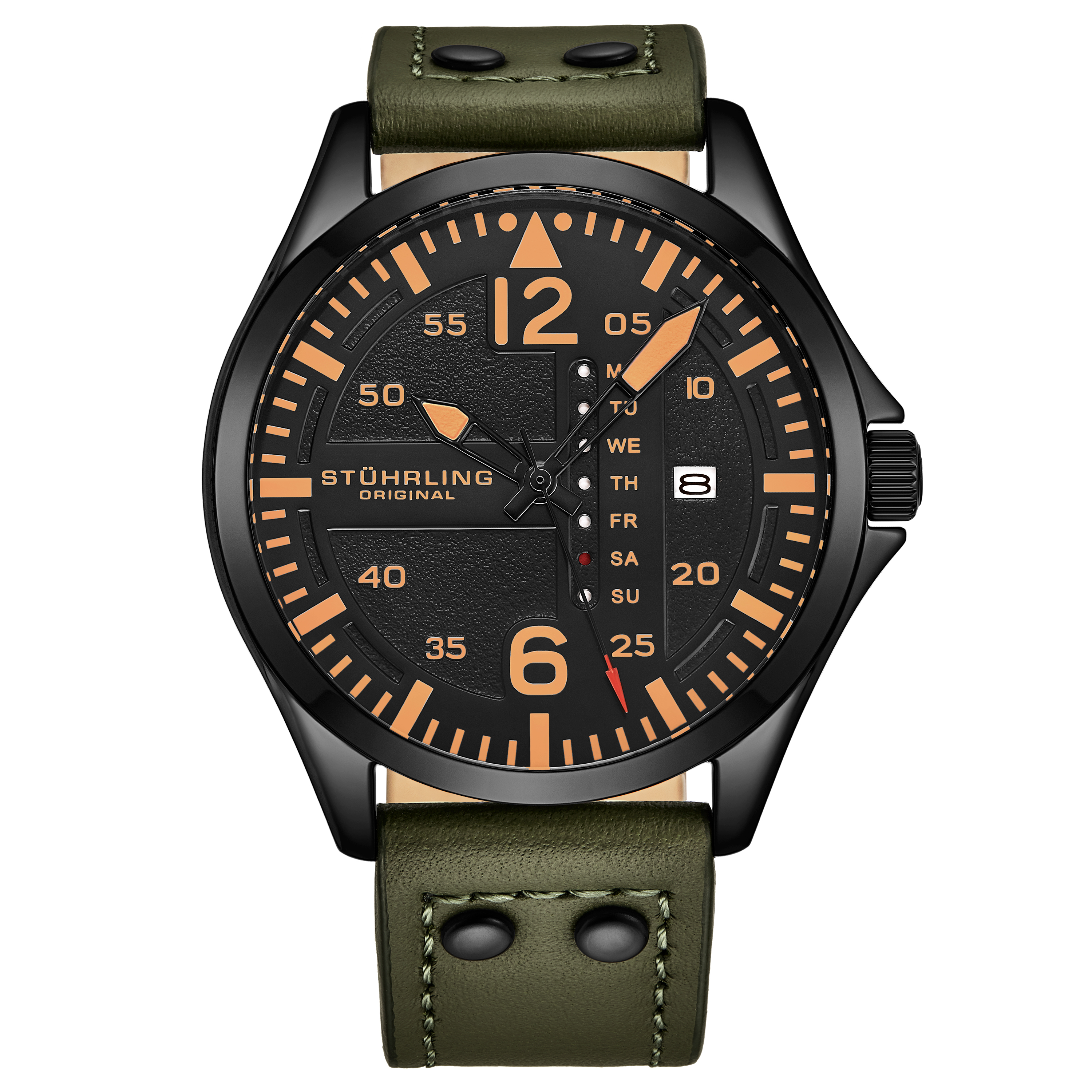 Khaki Grün Aviator Quarz 44mm Image
