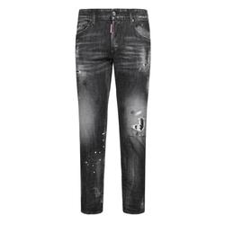 Dsquared2 Ripped Knee Wash Cool Guy Jeans in Schwarz