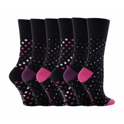 Gentle Grip - 6 Paar Damen Gentle Grip nicht elastische Socken - GG07 Image