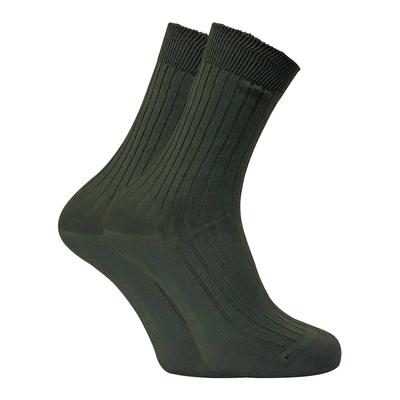 2 Paar Herren 100% Baumwolle atmungsaktiv Wandern Boot Socken Image