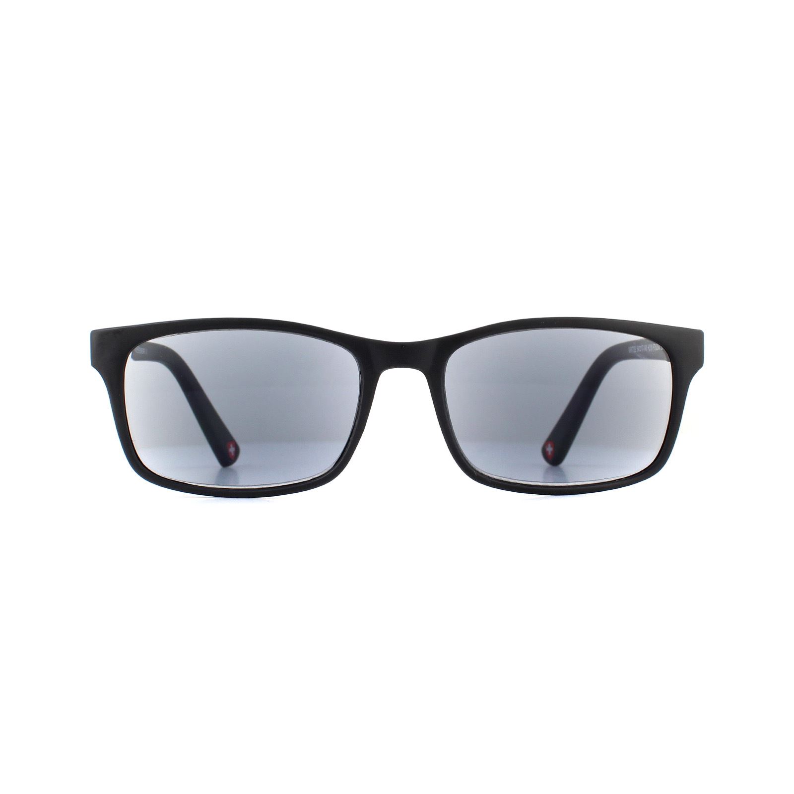 Montana Rectangle Unisex Schwarz Grau Readers +2.00 Sonnenbrille Image