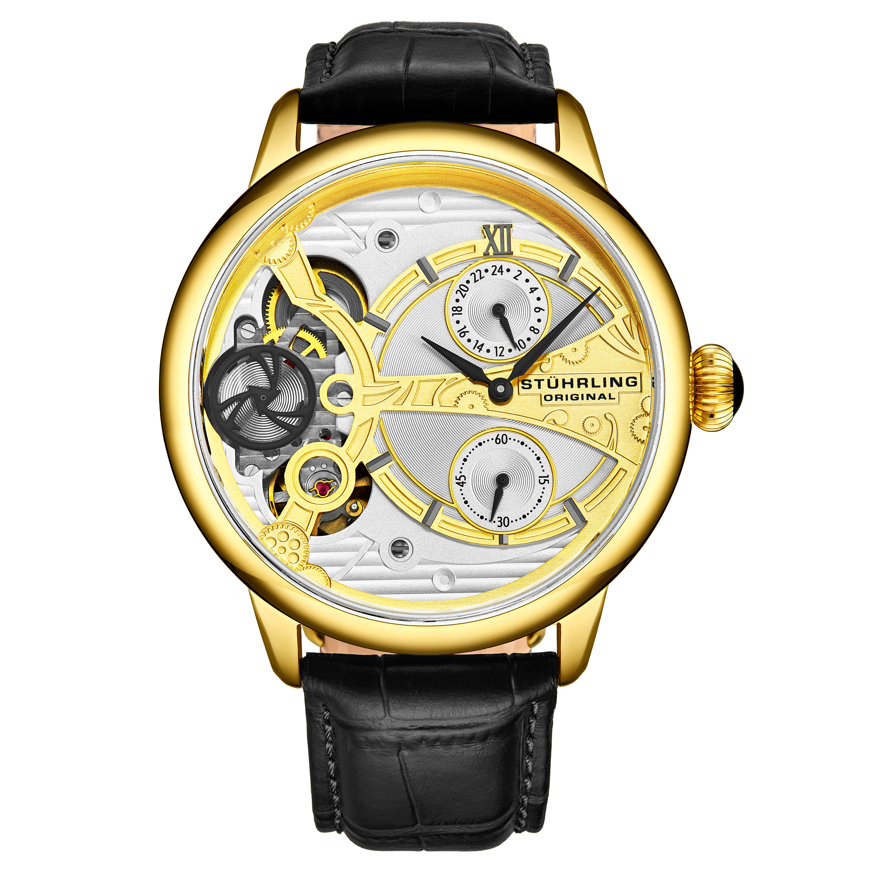 Gelbgold Vertex Mechanisch + Quarz 45mm Image