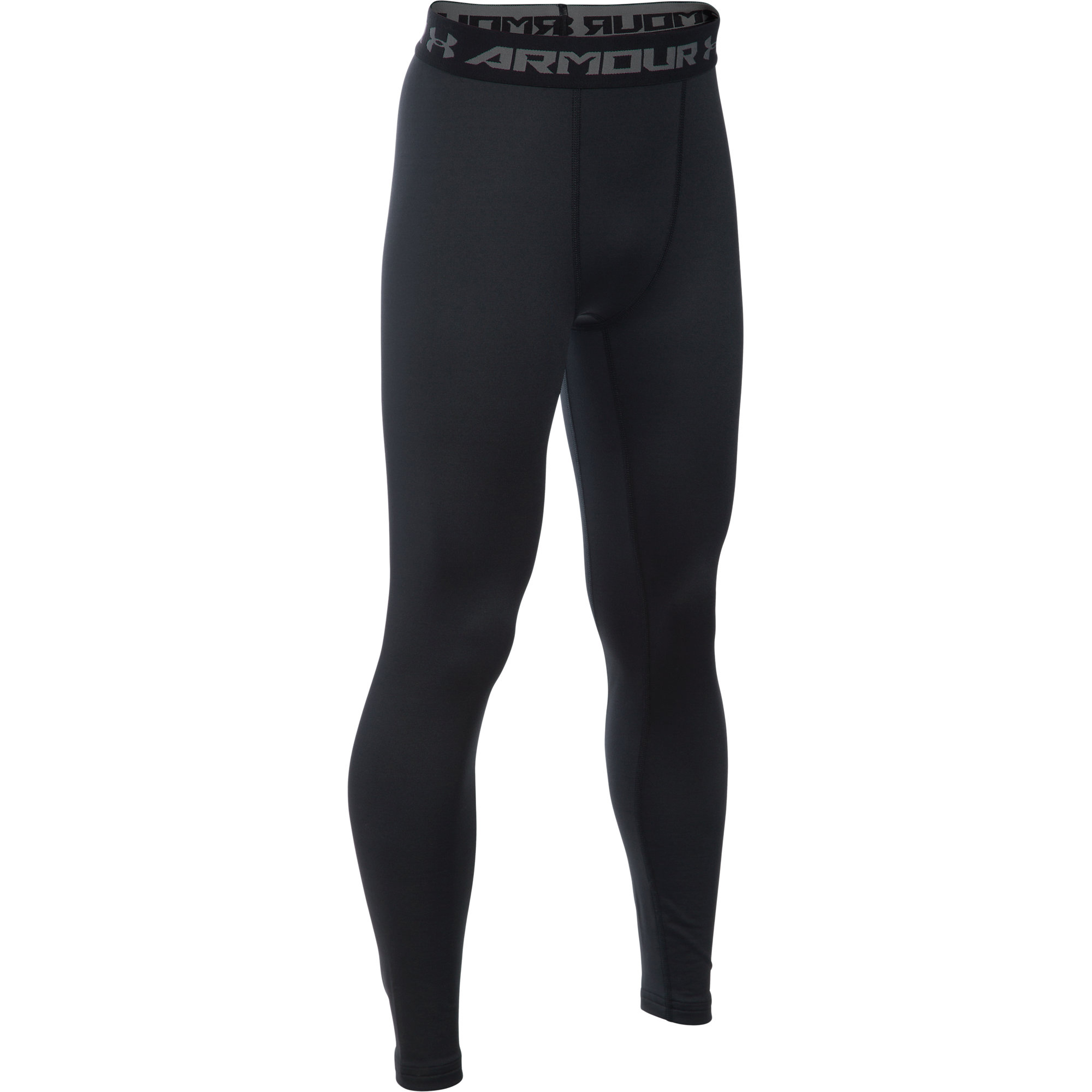 Under Armour Coldgear Kinder schwarze Baselayer -Leggings Image