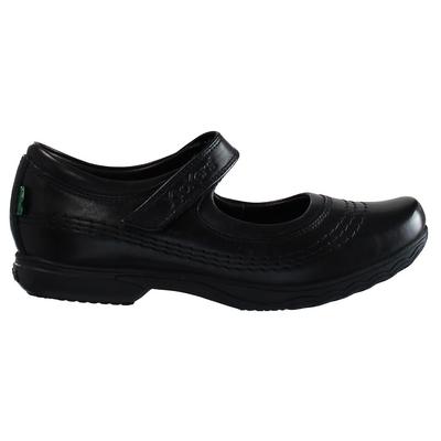 Kicker Keavy Bar Mary Jane Kinder schwarze Schuhe