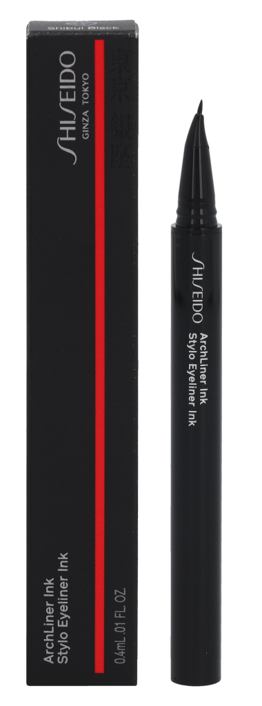 Shiseido Archliner Ink Wasserfester Eyeliner 0,4ml #1 Shibui Schwarz Image