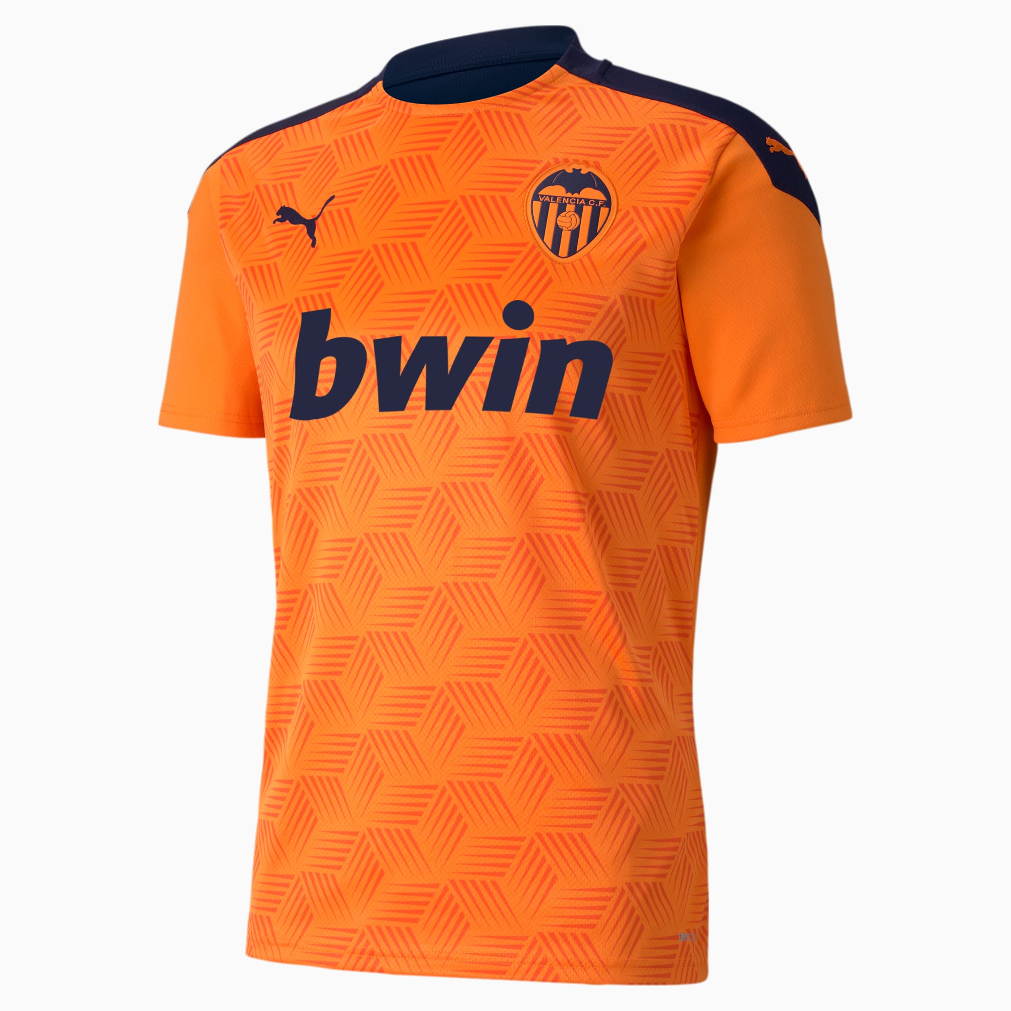 Puma Valencia cf orange Replik Herren Football Trikot Top 757471 03 Image