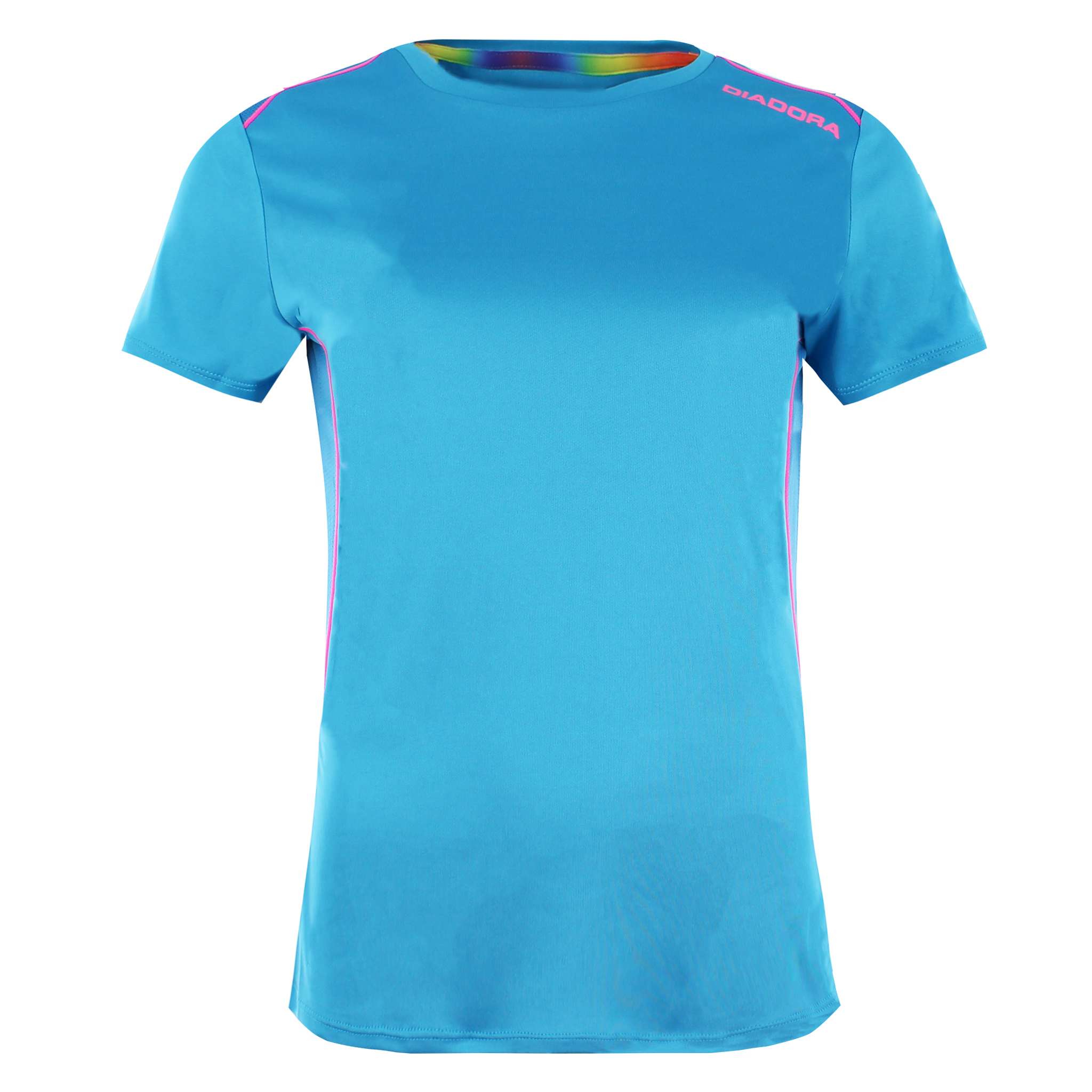 Diadora Run Womens Blue T-Shirt Image