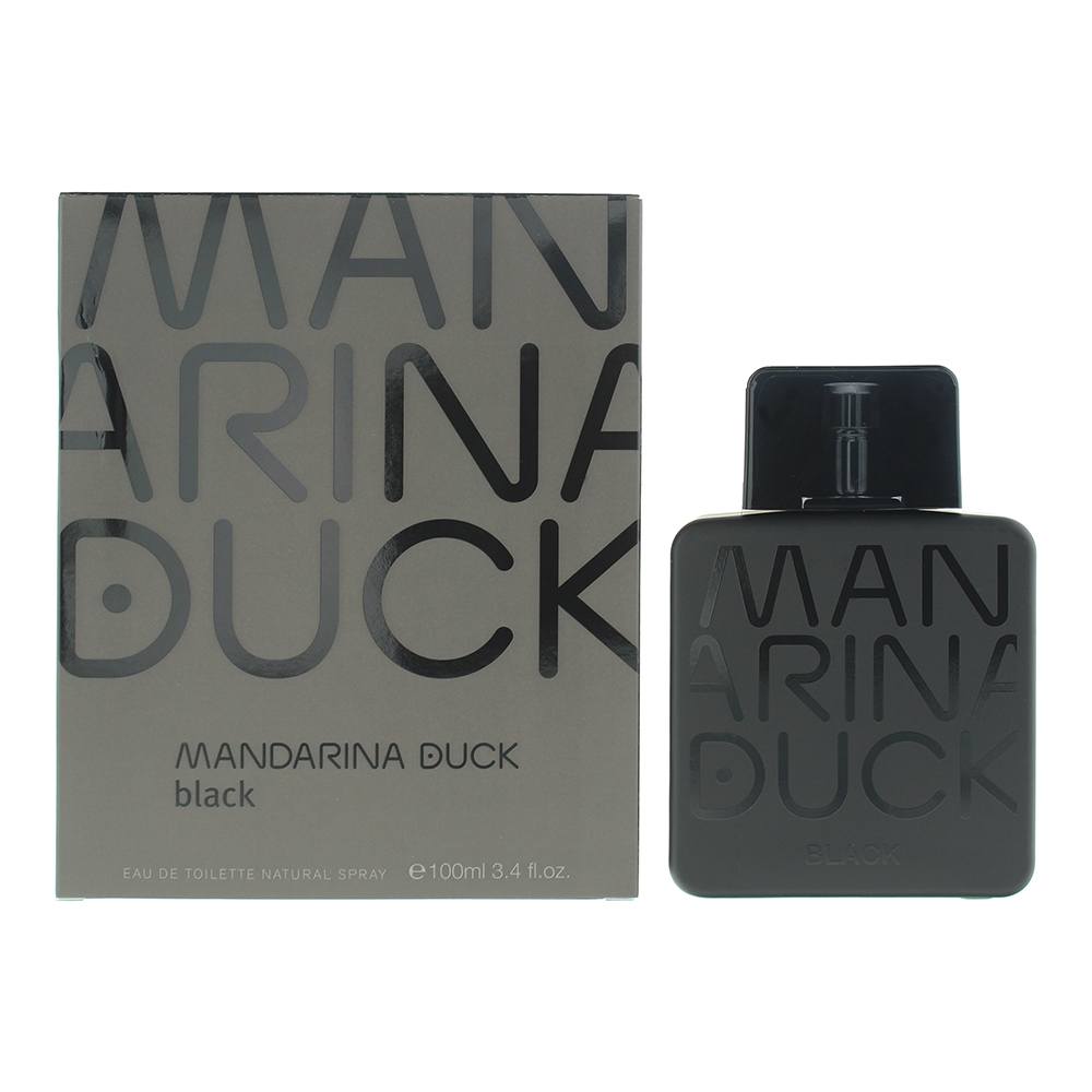 Mandarina Duck Pure Black Eau De Toilette 100ml Spray für Ihn Image