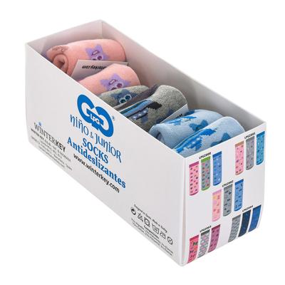 Packung mit 6 rutschfesten Kindersocken LPG2002 Image
