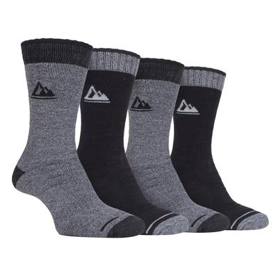 STORM BLOC - 4 Paar Herren Cushion Sole Wandern Arbeit Boot Socken Image