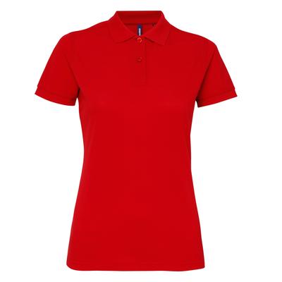 Asquith & Fox - Polo-Shirt mit kurzen Ärmeln - Damen (Rot) Image
