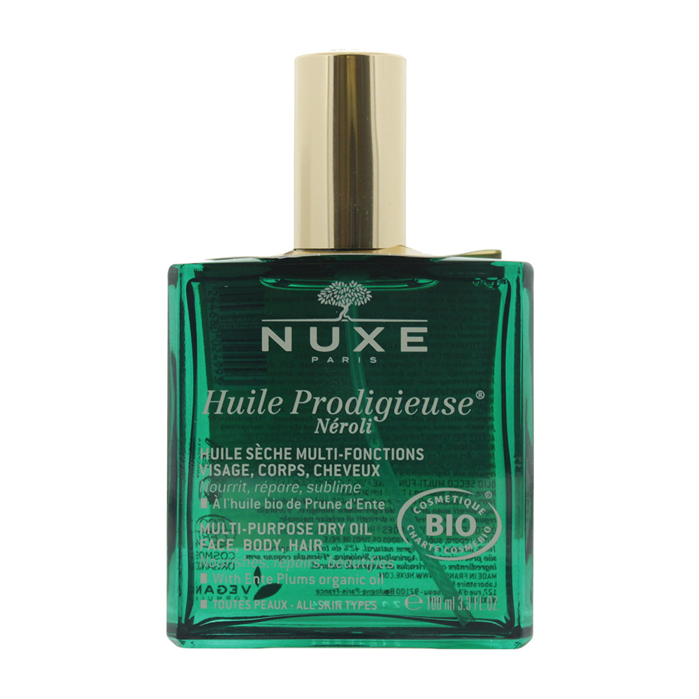 Nuxe Huile Prodigieuse Neroli Mehrzweck-Trockenöl 100ml Gesicht, Körper, Haar Image