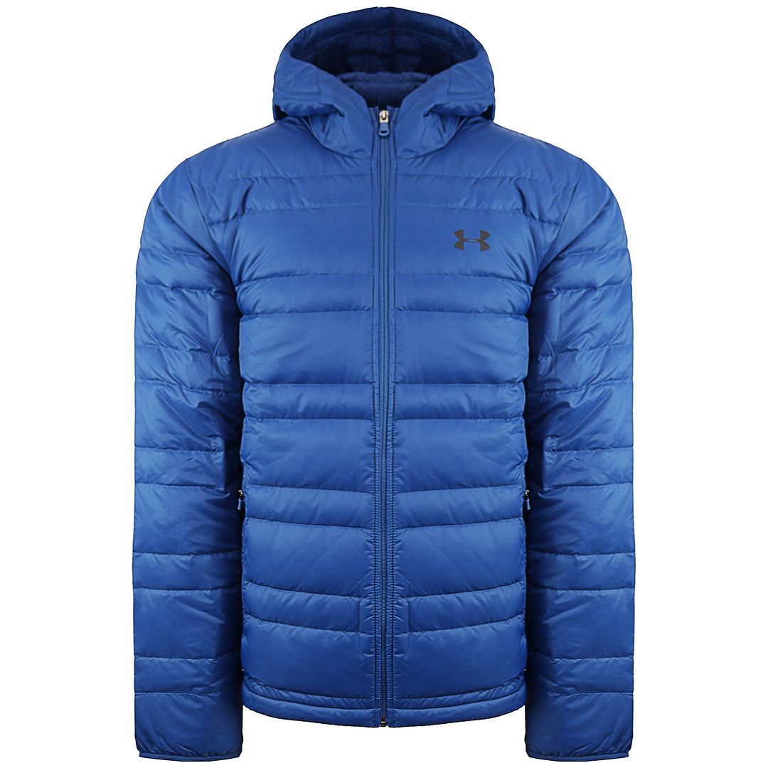 Under Armour Storm Herren Blue Down Kapuzenjacke Image