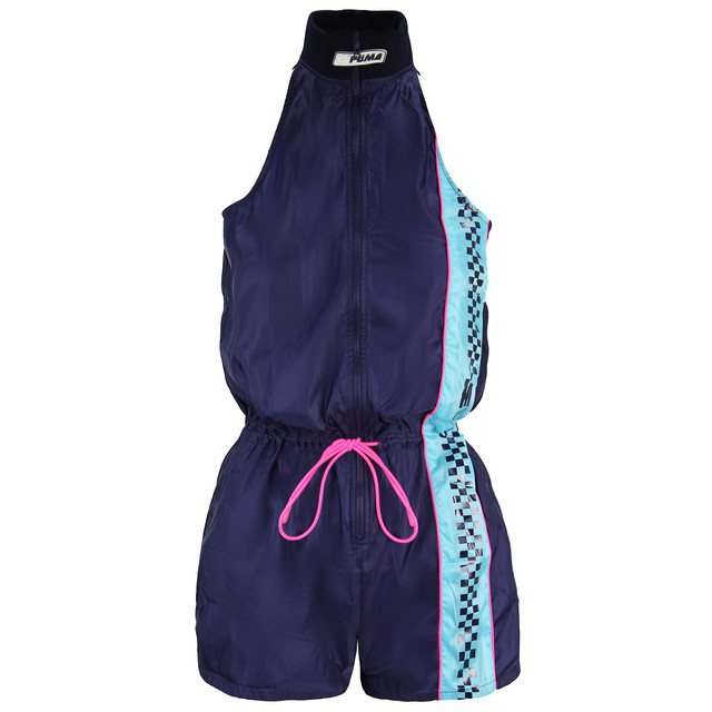 Puma x Rihanna Fenty Racing Strampler Anzug Zip up Navy Damen Jumpsuit 577303 01 Image