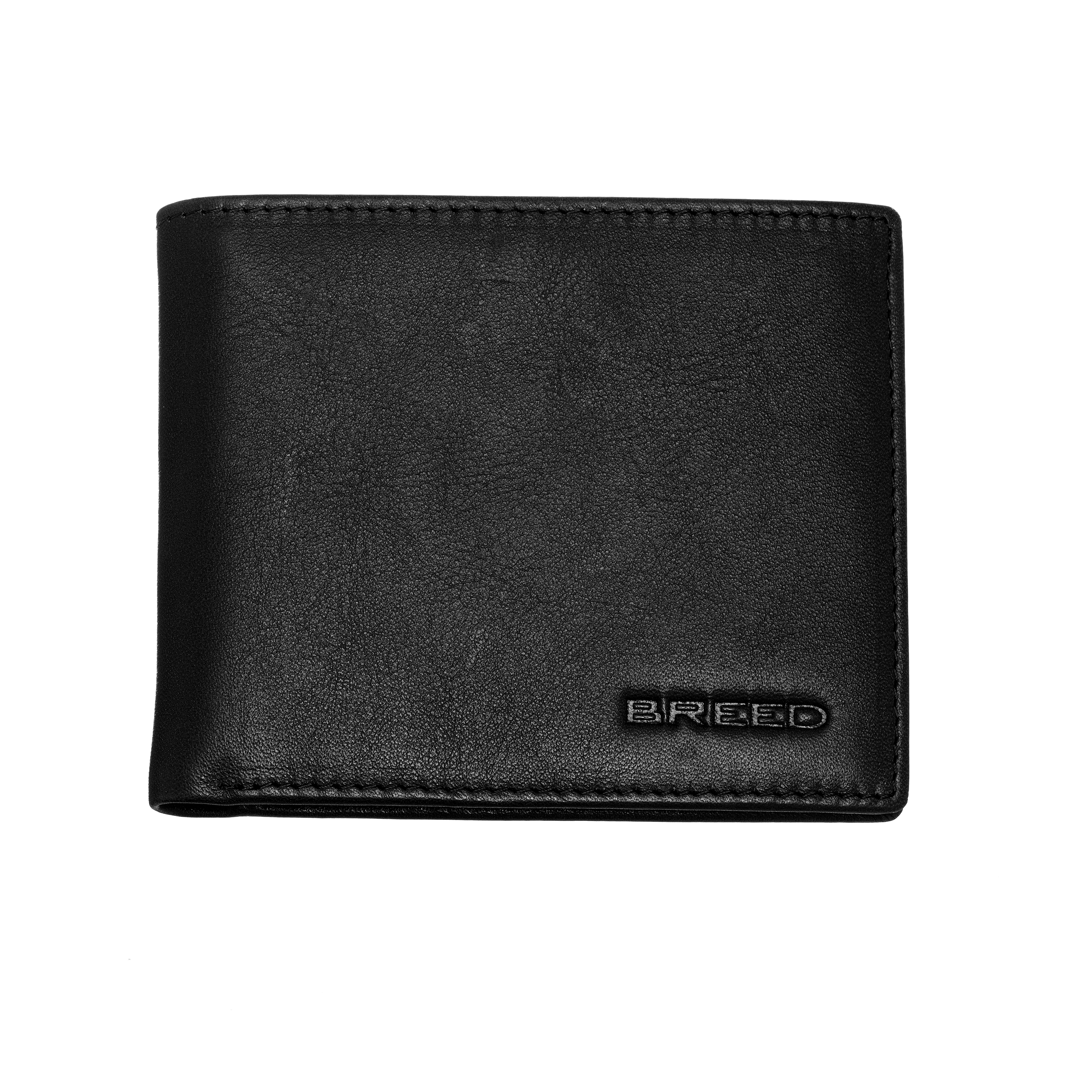 Breed Locke Echtes Leder Bi-Fold Wallet Image