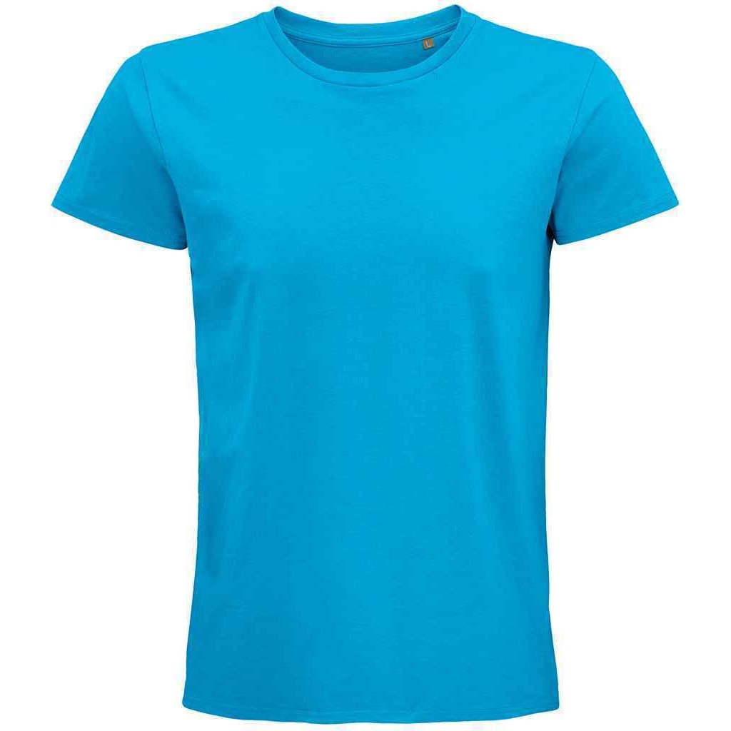 SOLS Unisex-Erwachsene Pioneer Bio T-Shirt (Aqua Blau) Image