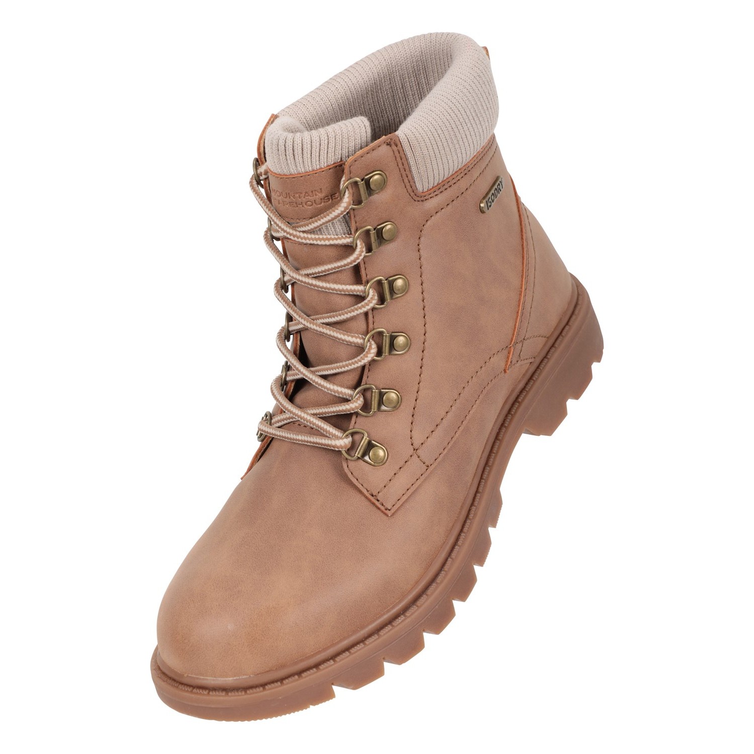 Mountain Warehouse Womens/Ladies Vienna Wasserdichte Stiefel (Hellbraun) Image