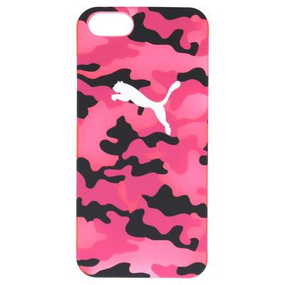 Puma Bytes Pink Black Camo iPhone 5 Hartem Telefon Fall 052532 05