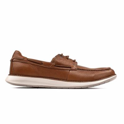 Clarks Un Pilot Herren braune Schuhe Image