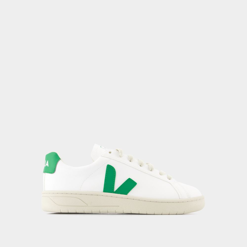 Urca Sneakers - Veja - Kunstleder - Weiß Smaragd