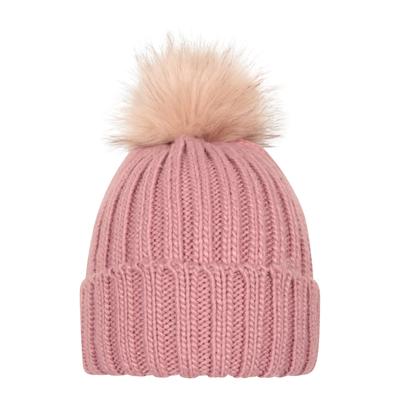 Mountain Warehouse Damen/Damen Genf Borg gefüttert Beanie (blassrosa) Image