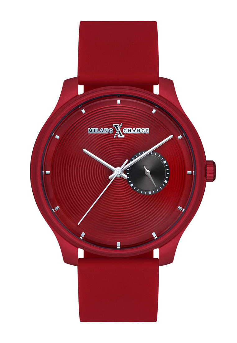 Milano X Change Herren-Quarzuhr in Rot Image