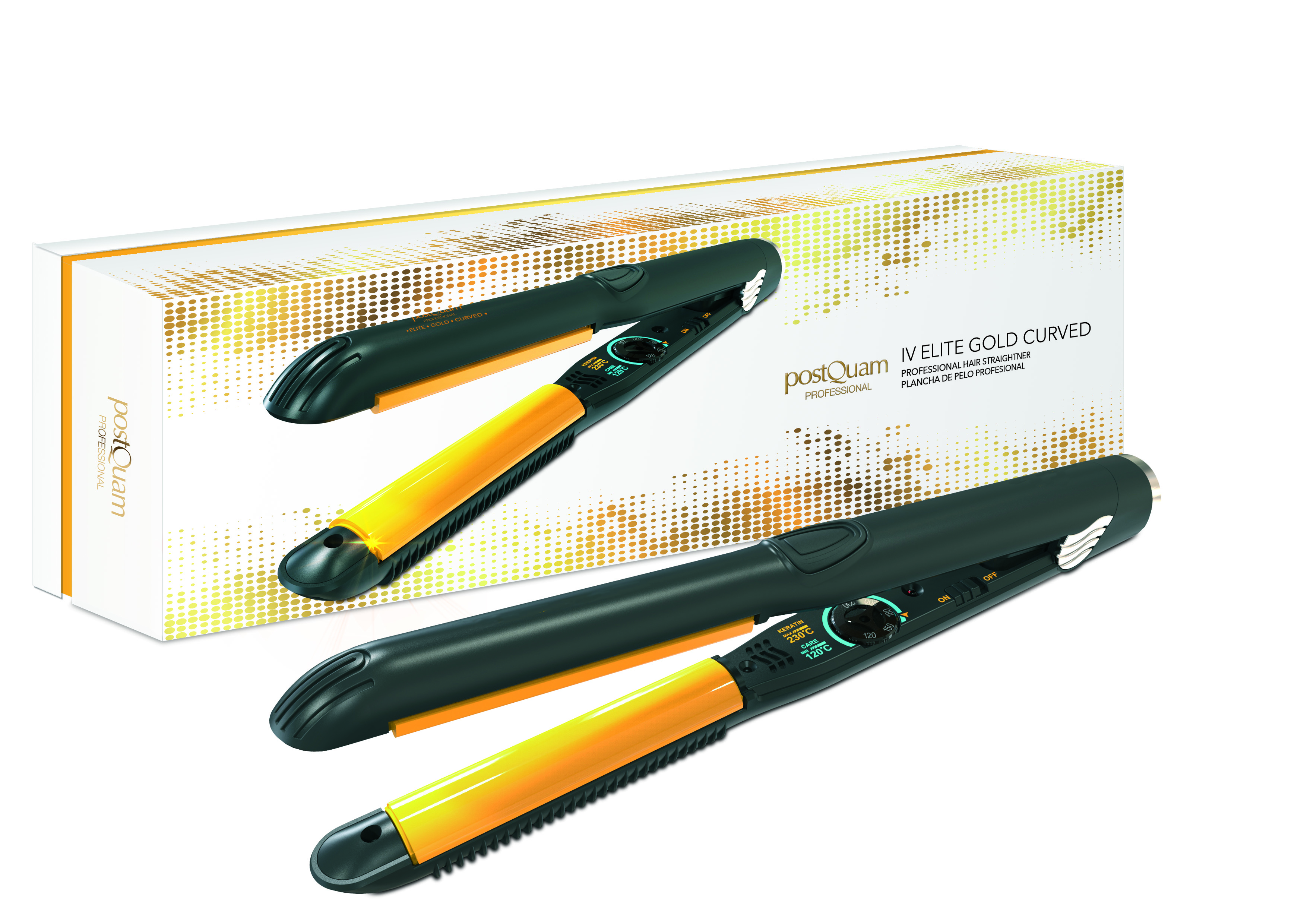 Glätteisen Elite Gold Curved - 65 W Image