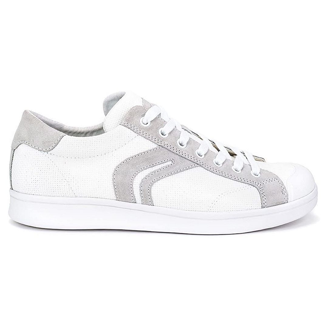 Geox Warrens Mens White Trainer EU 40 / UK 6,5