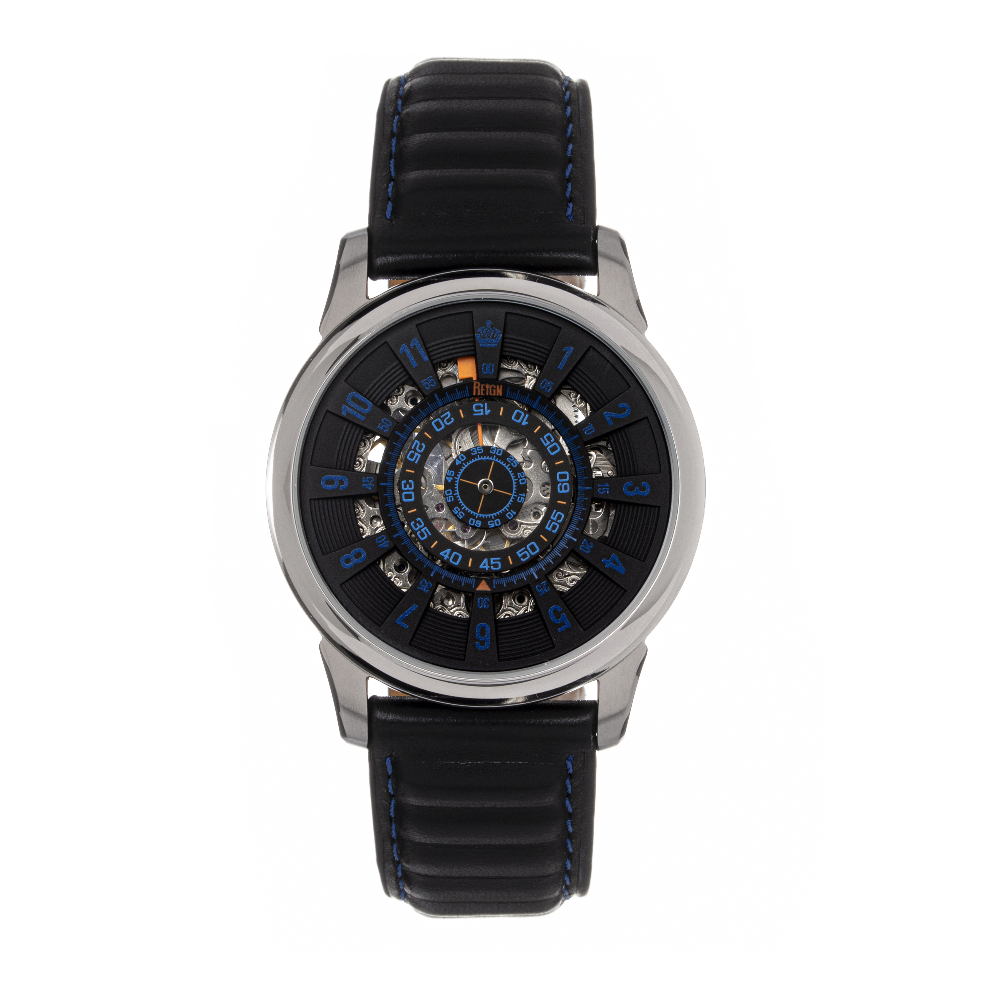 Reign Monterey Uhr mit skelettiertem Lederarmband Image