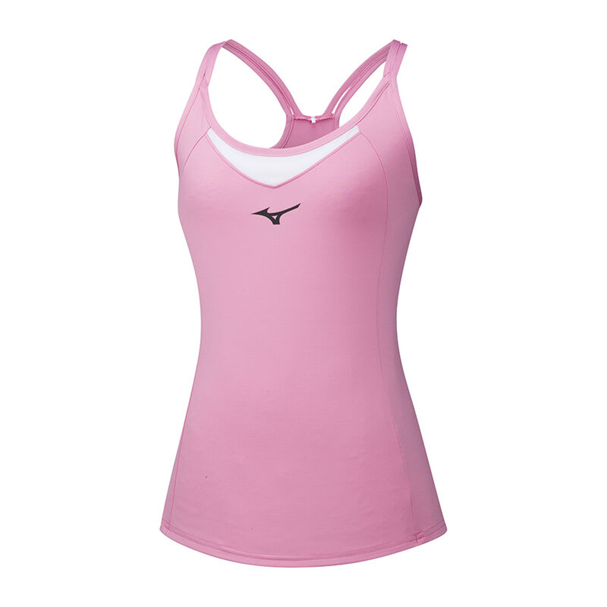 Mizuno Drylite Womens Pink/Weiß -Tanktoper Image