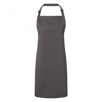 Premier Unisex Erwachsene HeiQ Viroblock Vollschürze (dunkelgrau) Image