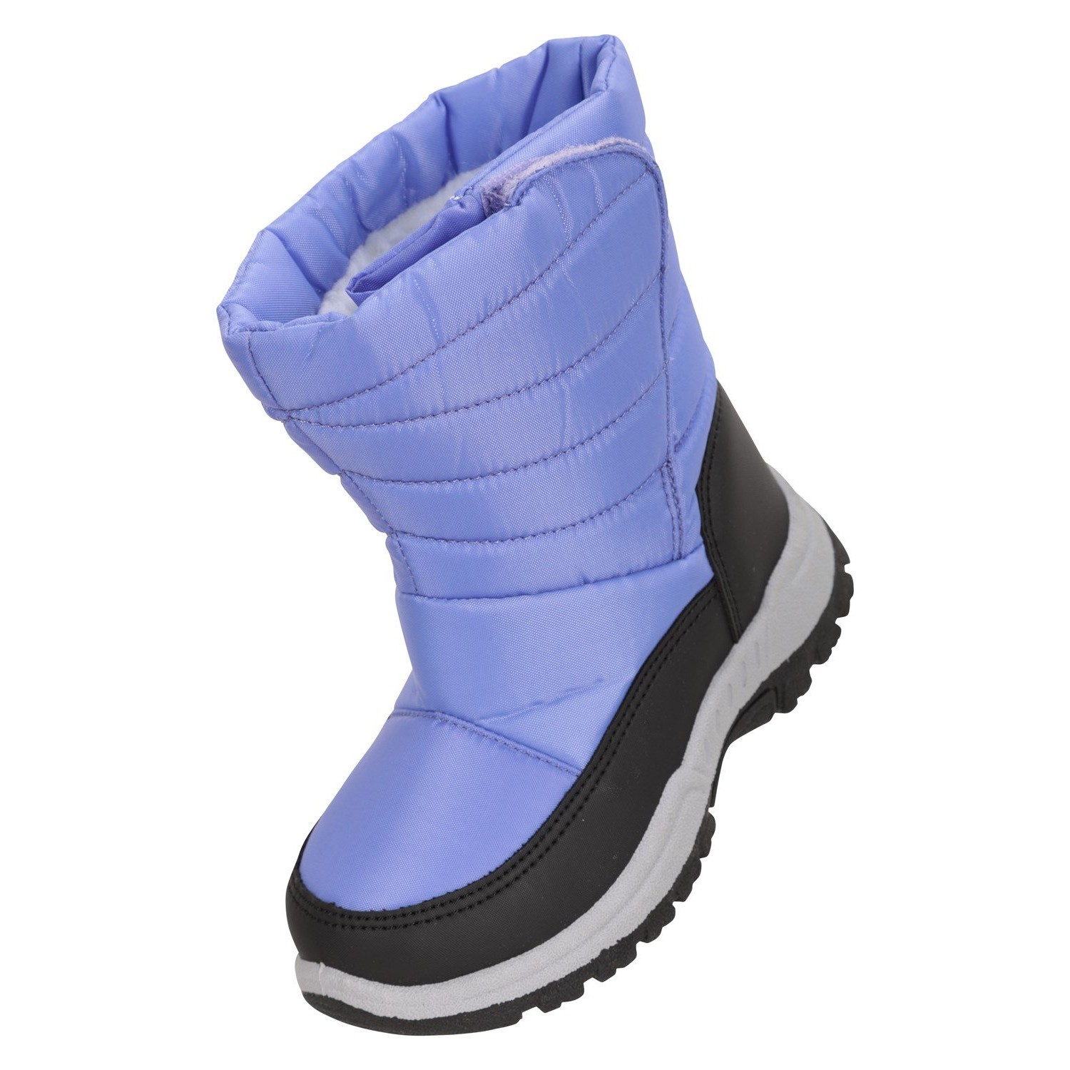 Mountain Warehouse Childrens/Kids Caribou Adaptive Schneestiefel (Light Purple) Image