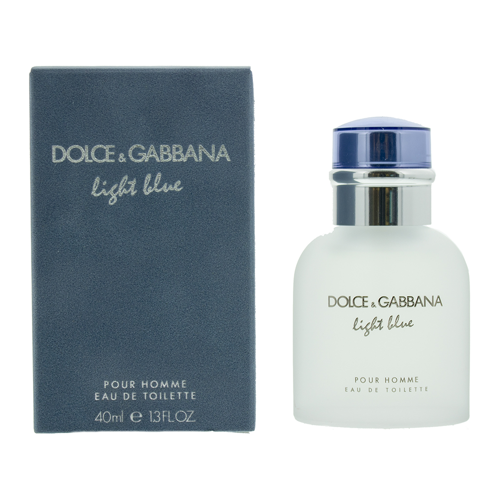 Dolce & Gabbana Light Blue Pour Homme Eau de Toilette 40ml Spray For Him Image