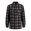 Jorollie Check Shirt Jacket LS von Jack & Jones in der farbe Schwarz und in größe S.