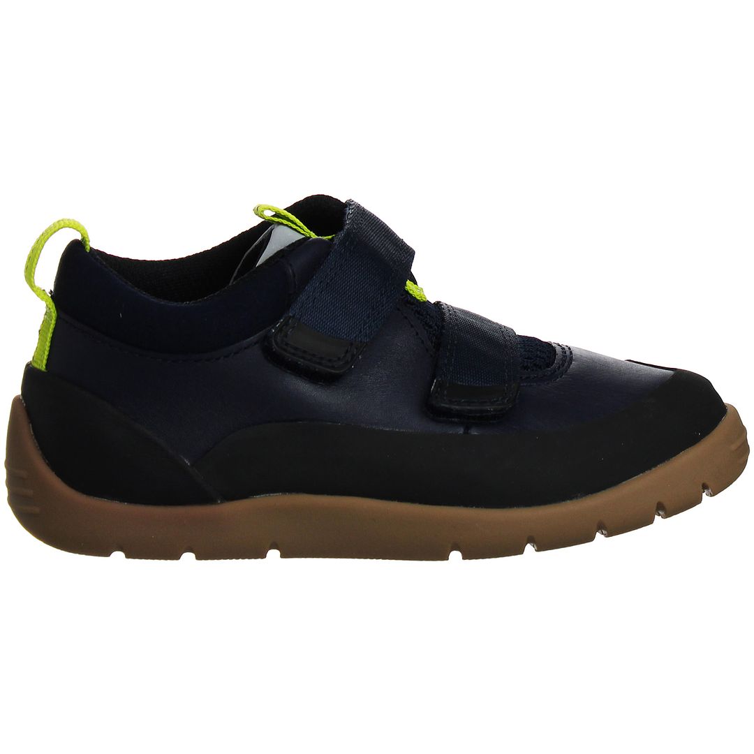 Clarks spielen Wanderer Kinder blaue Trainer Image