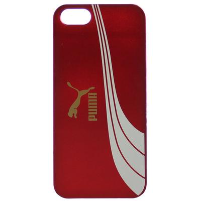 PUMA -Bytes Red White iPhone 5 Hartes Telefon Fall 052493 03 Image