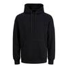 Classic Waffle Sweat Hood von Jack & Jones in der farbe Schwarz und in größe M.